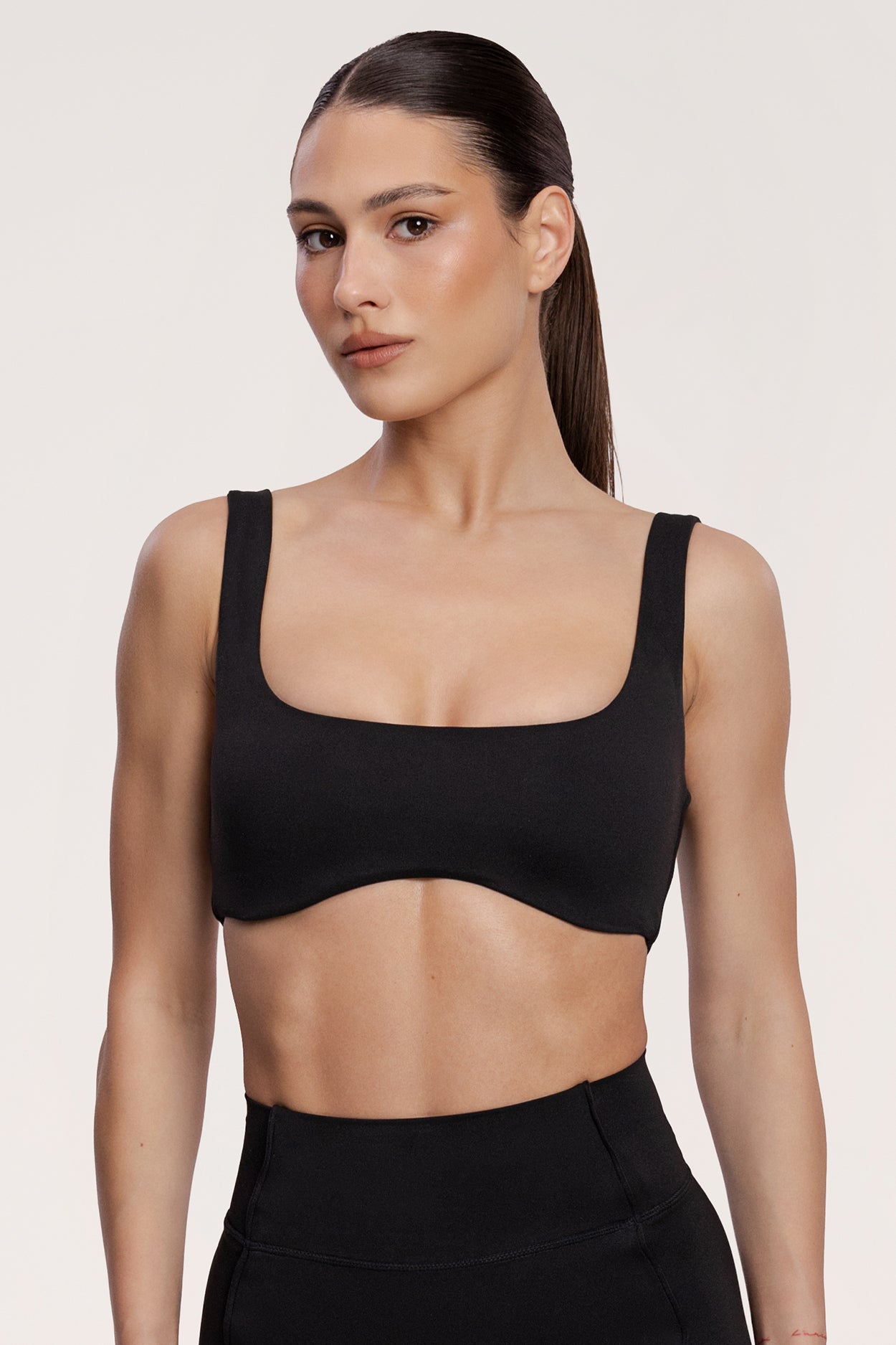 Biustonosz pilates era black