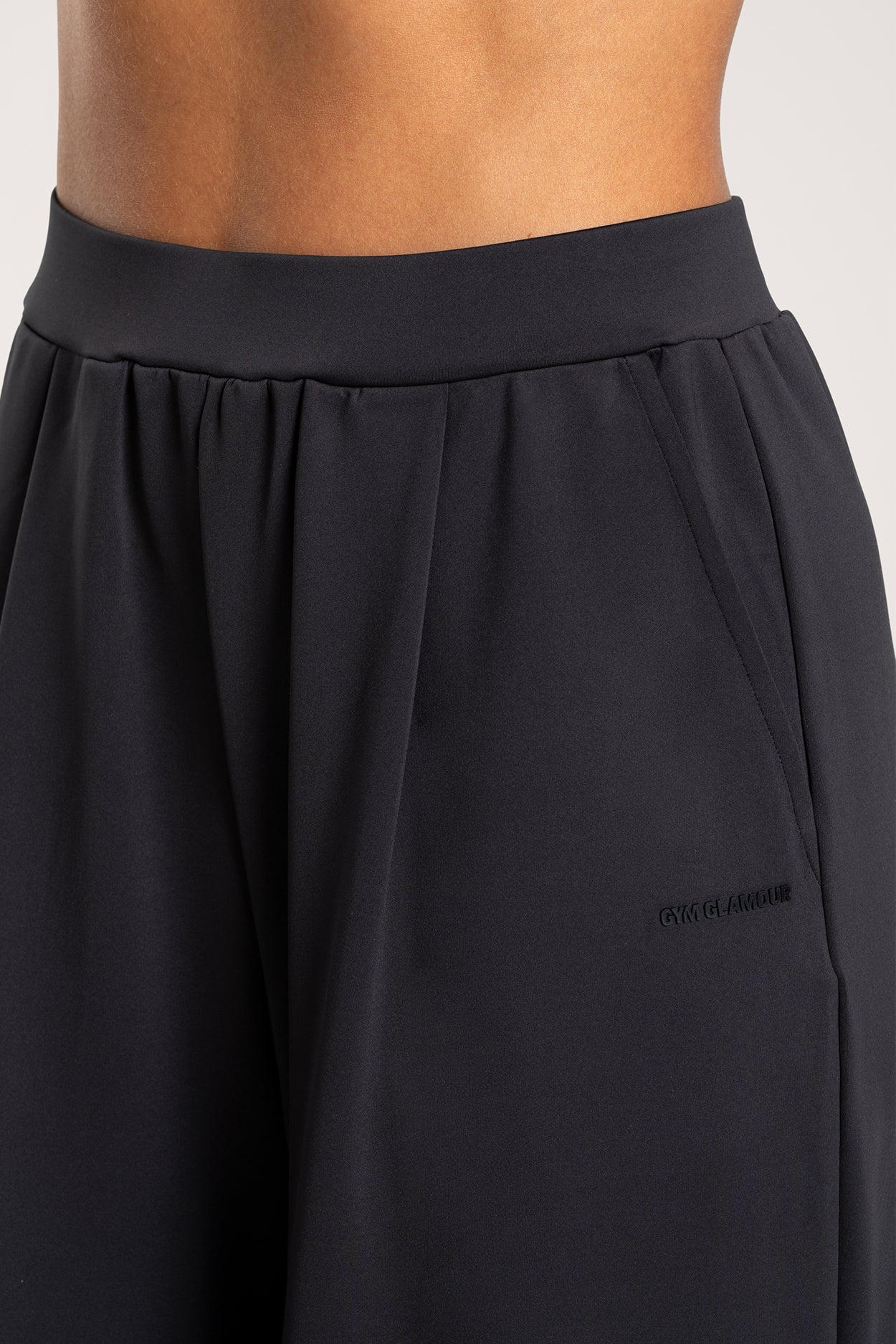 Spodnie wide UN1FORM black