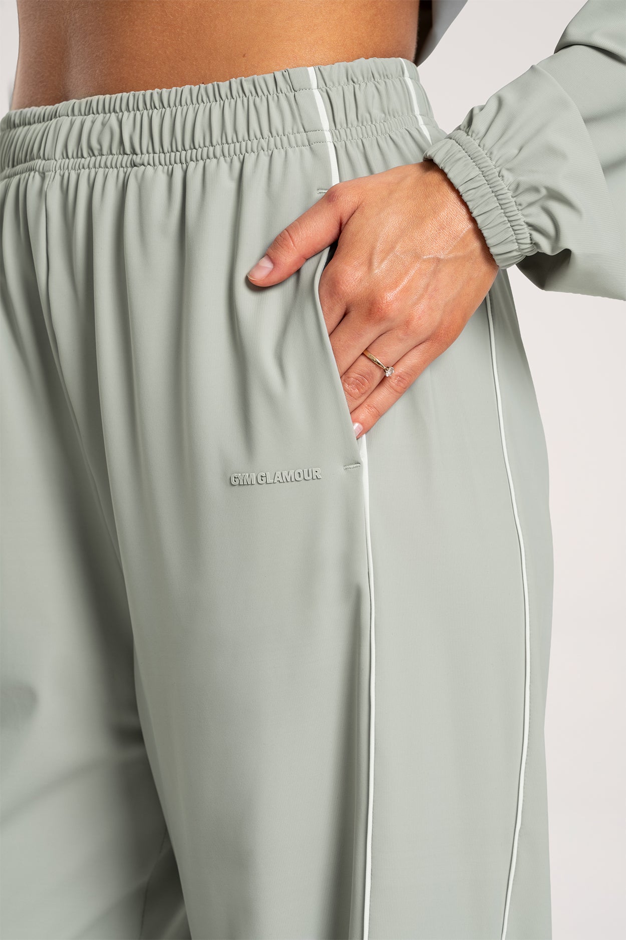 Spodnie slick UN1FORM olive grey