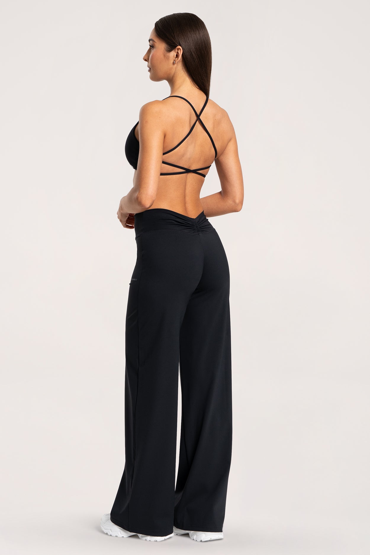 Spodnie booty tie UN1FORM black