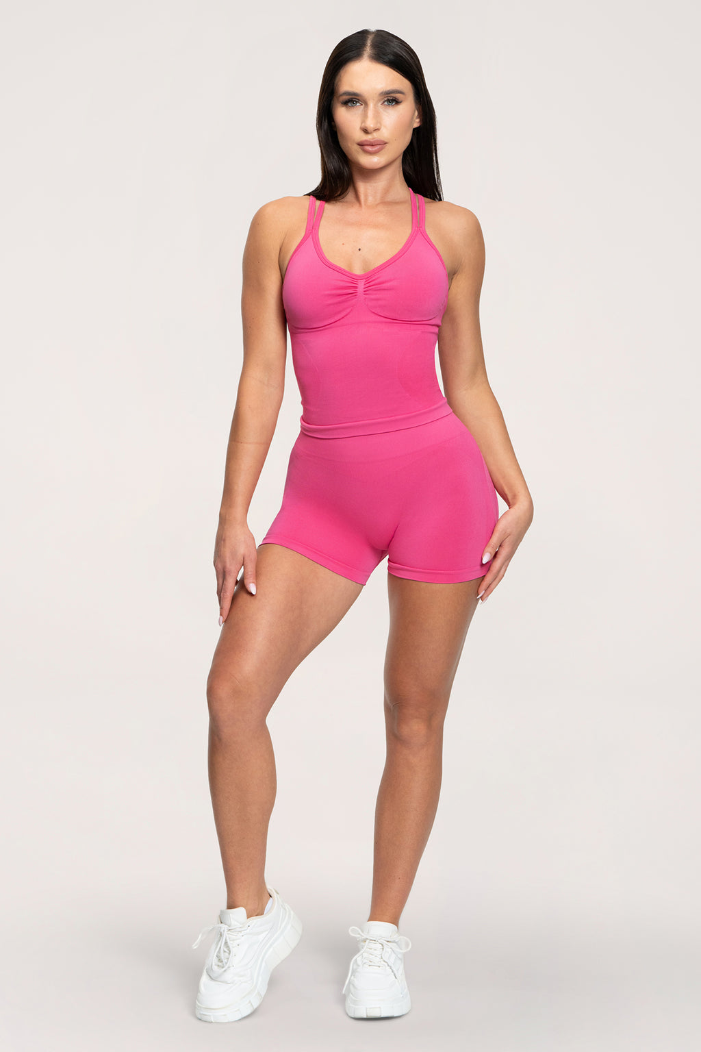 Spodenki fake BBL hot pink