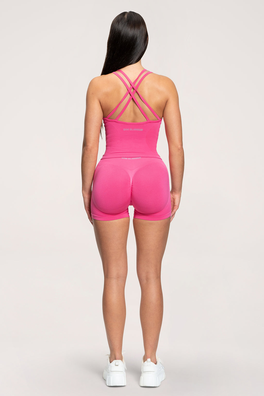 Spodenki fake BBL hot pink