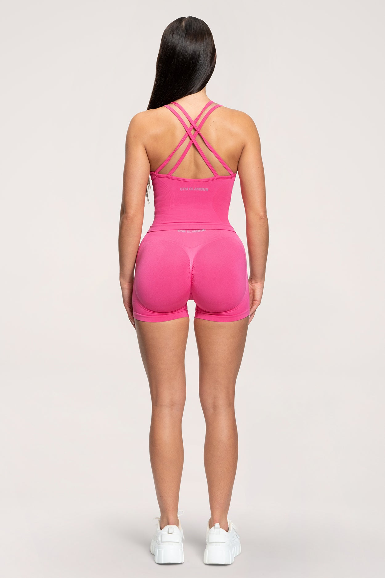 Spodenki fake BBL hot pink