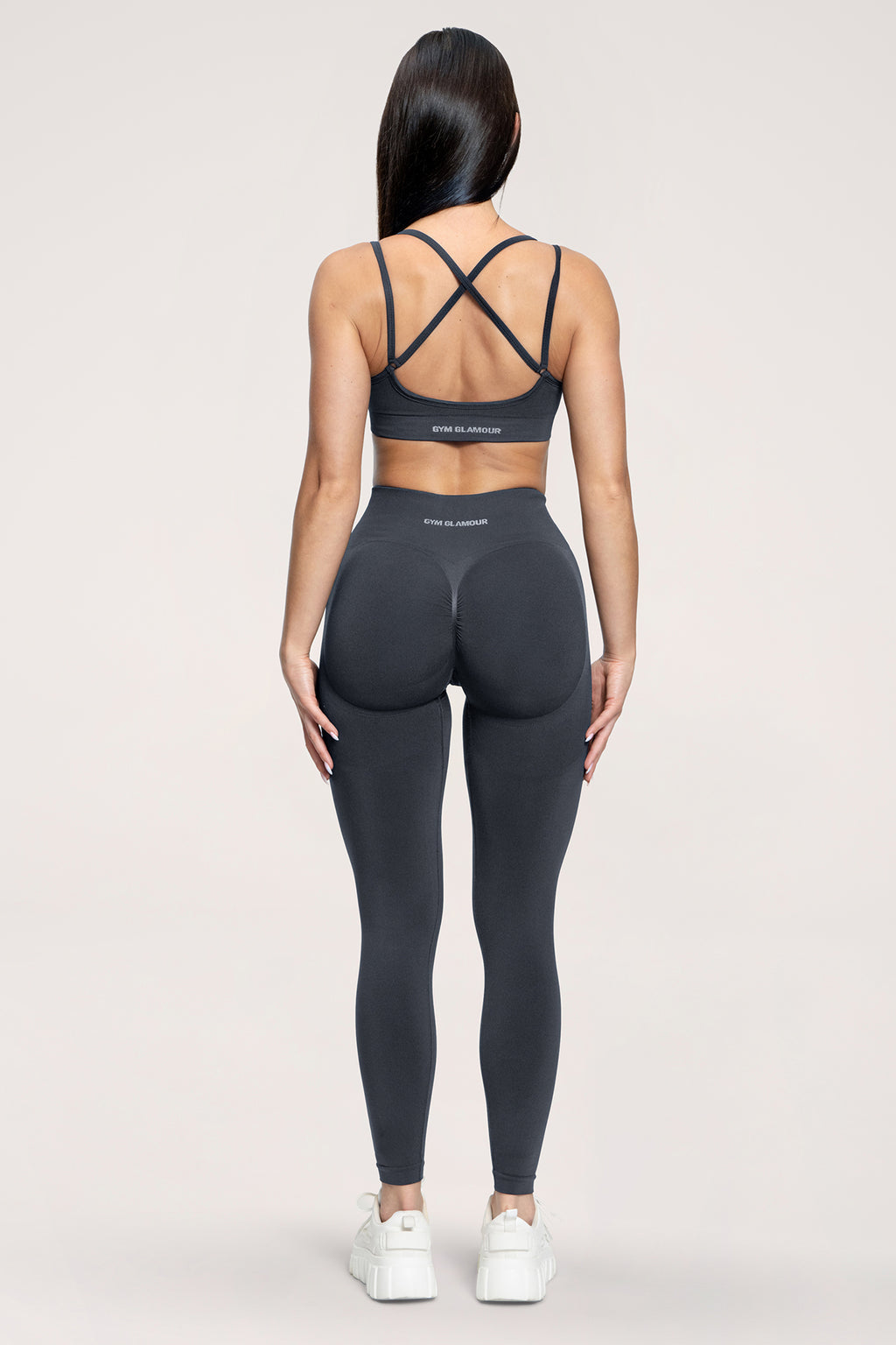 Leginsy fake BBL anthracite