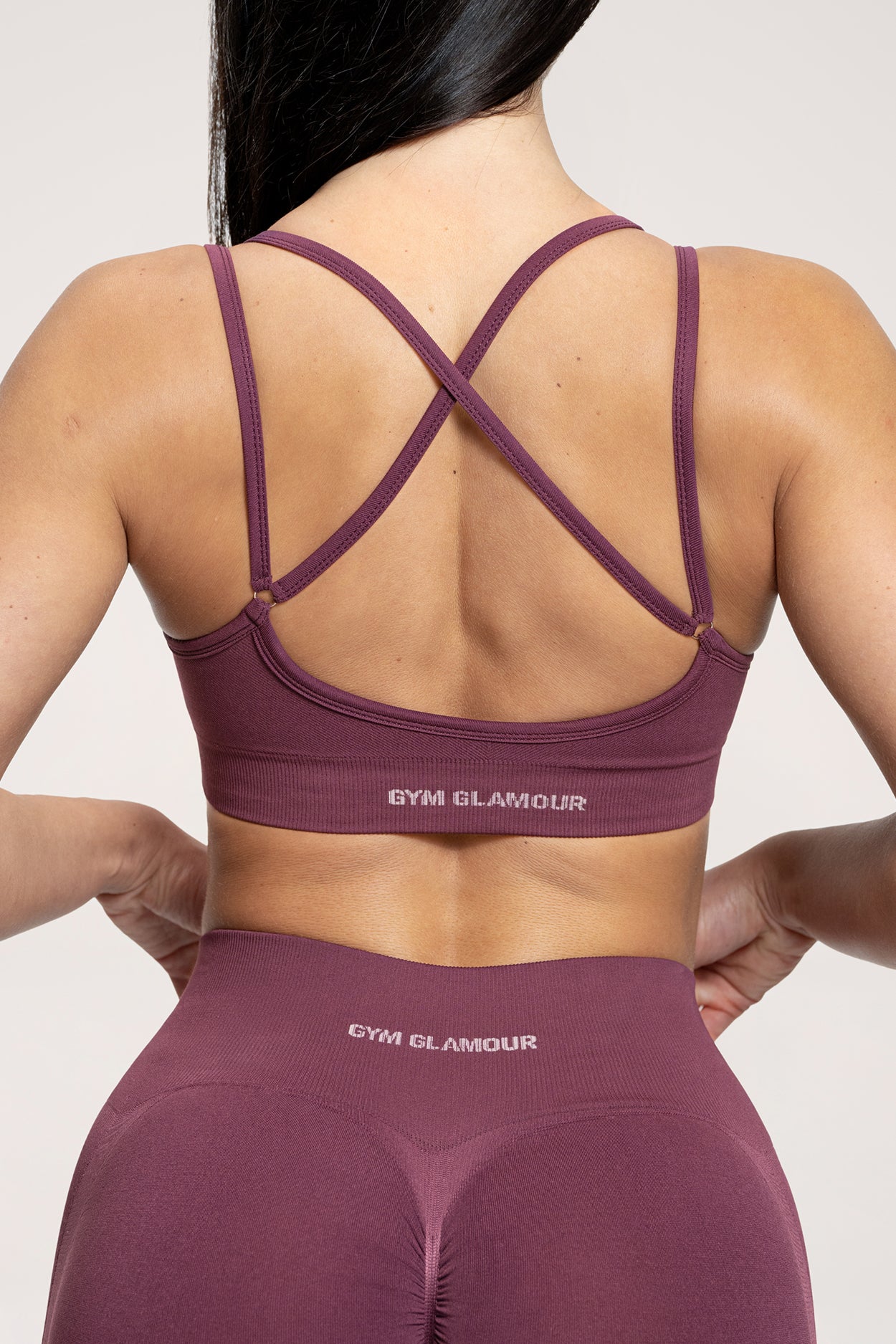 Biustonosz fake BBL maroon