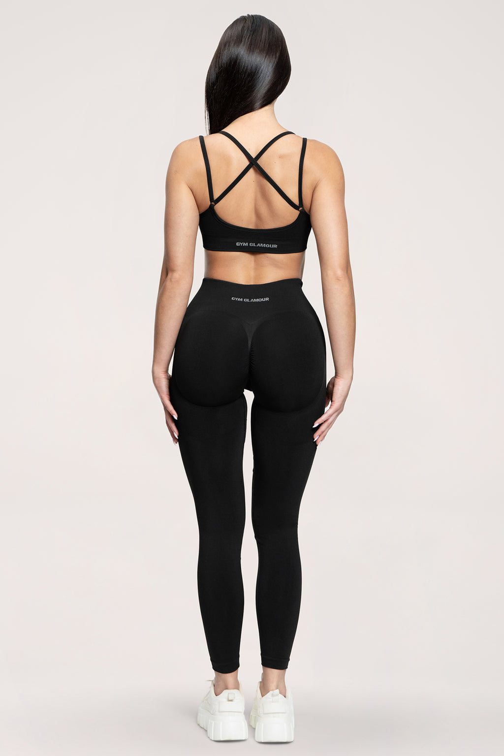 Leginsy fake BBL black
