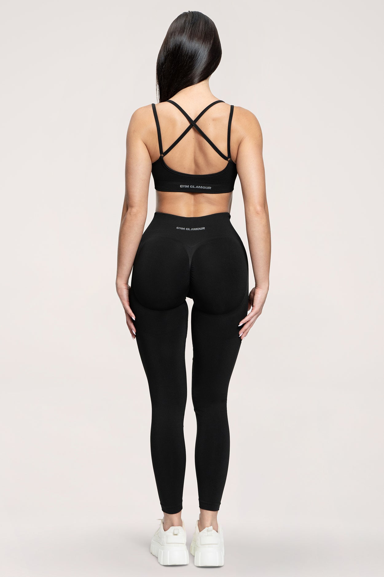 Leginsy fake BBL black