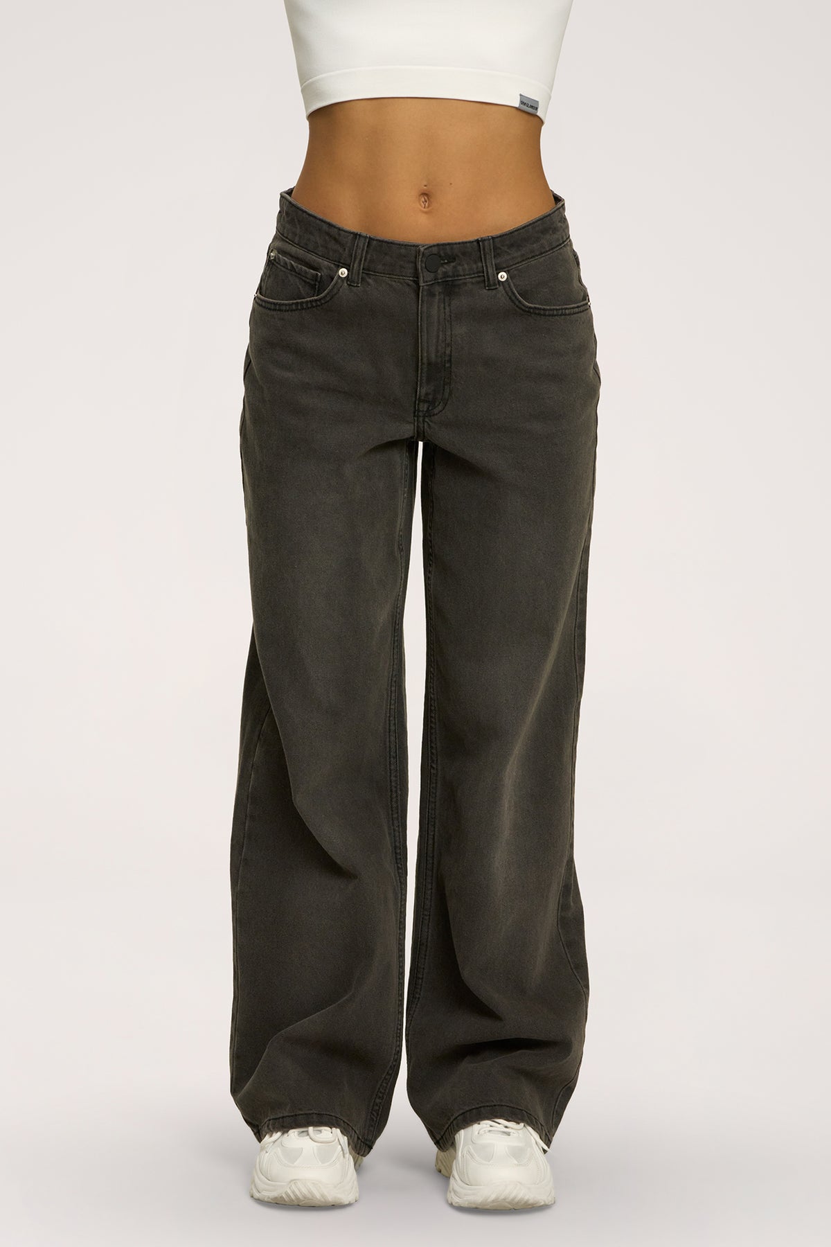 Jeansy boyfriend grey