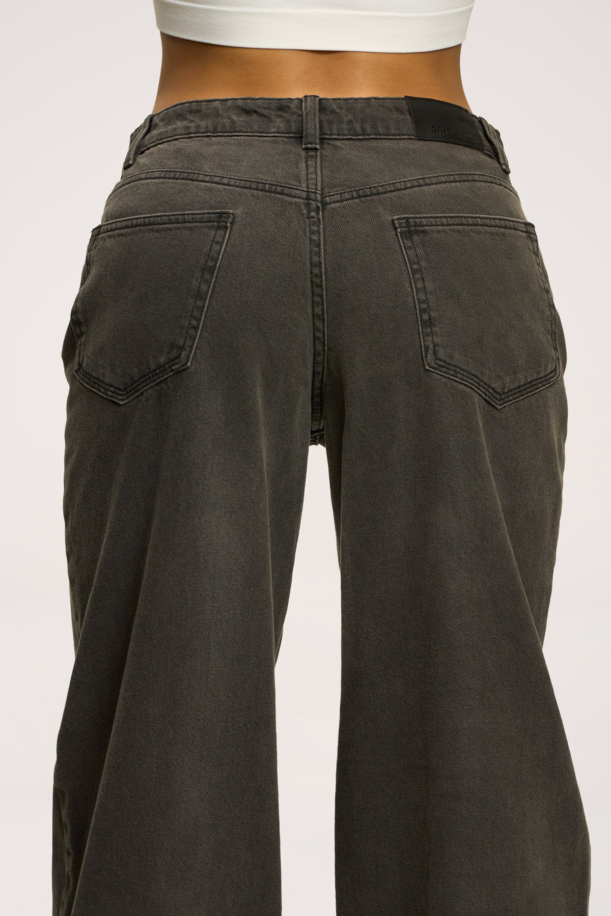 Jeansy boyfriend grey