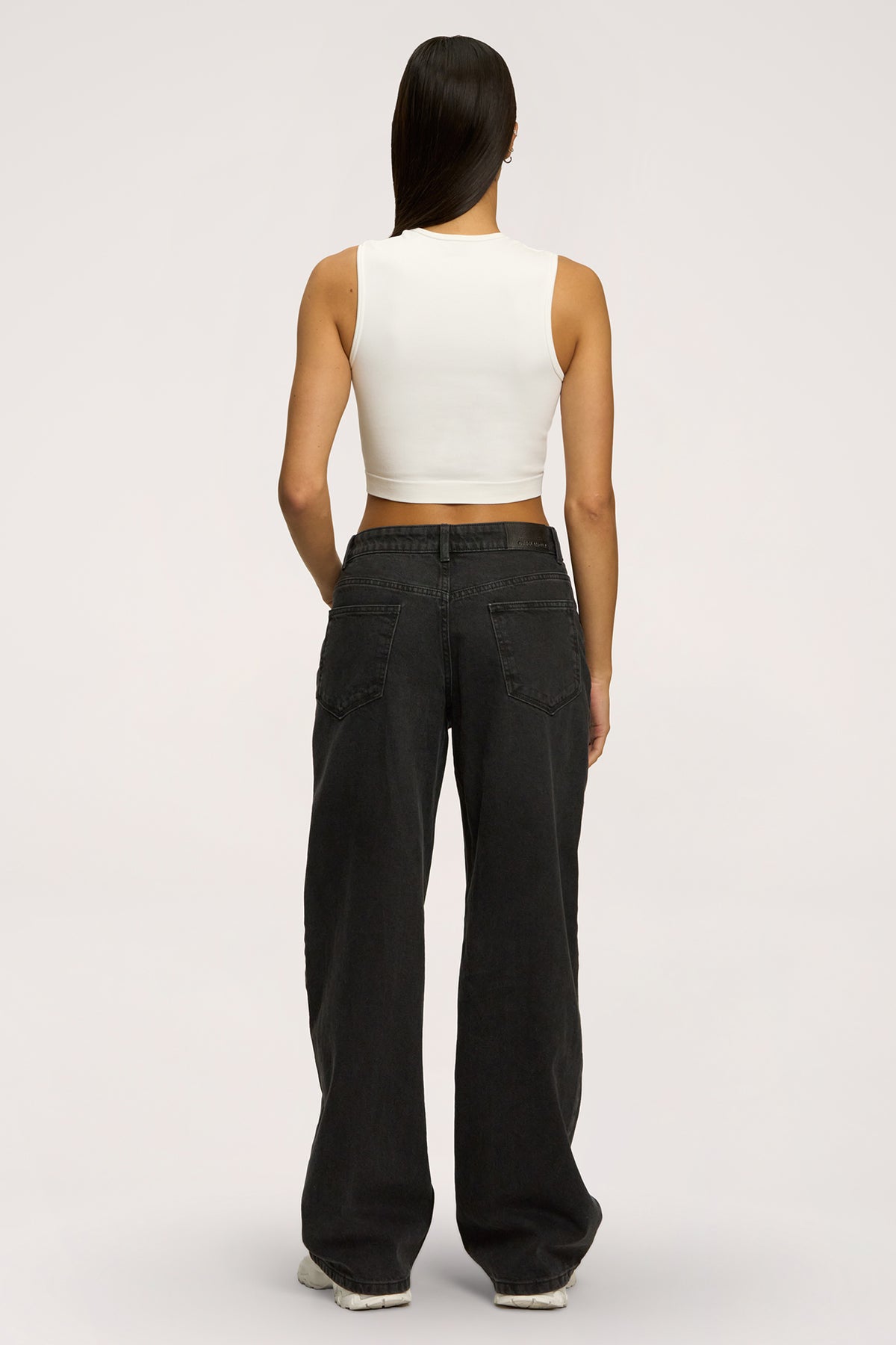 Jeansy boyfriend black