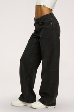 Jeansy boyfriend black