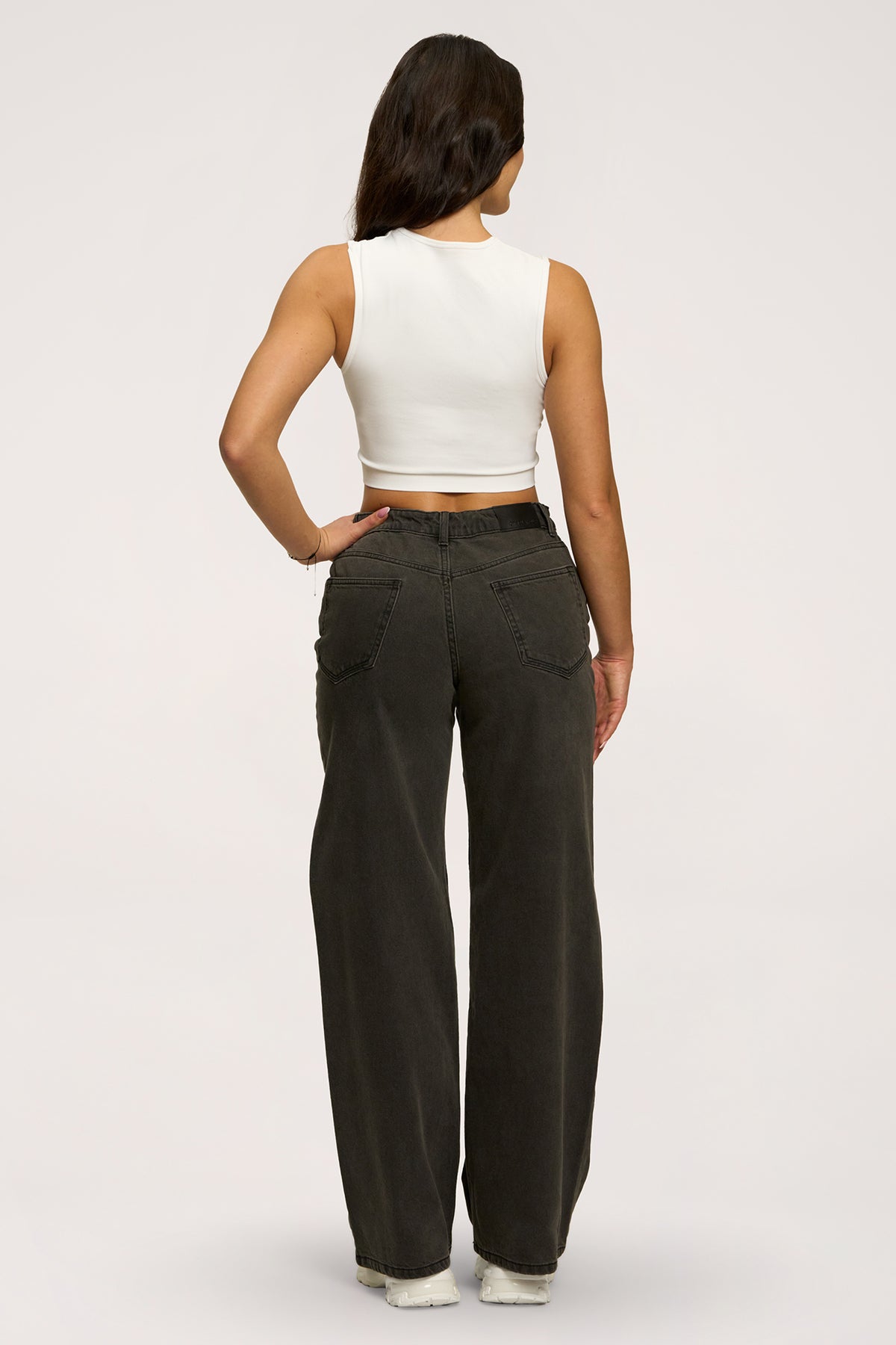Jeansy boyfriend grey