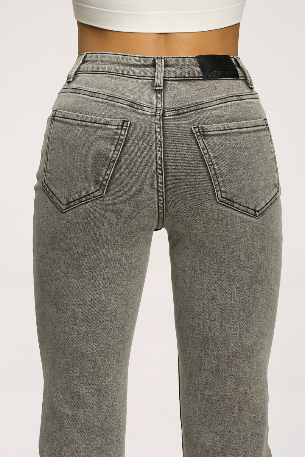 Jeansy classic grey
