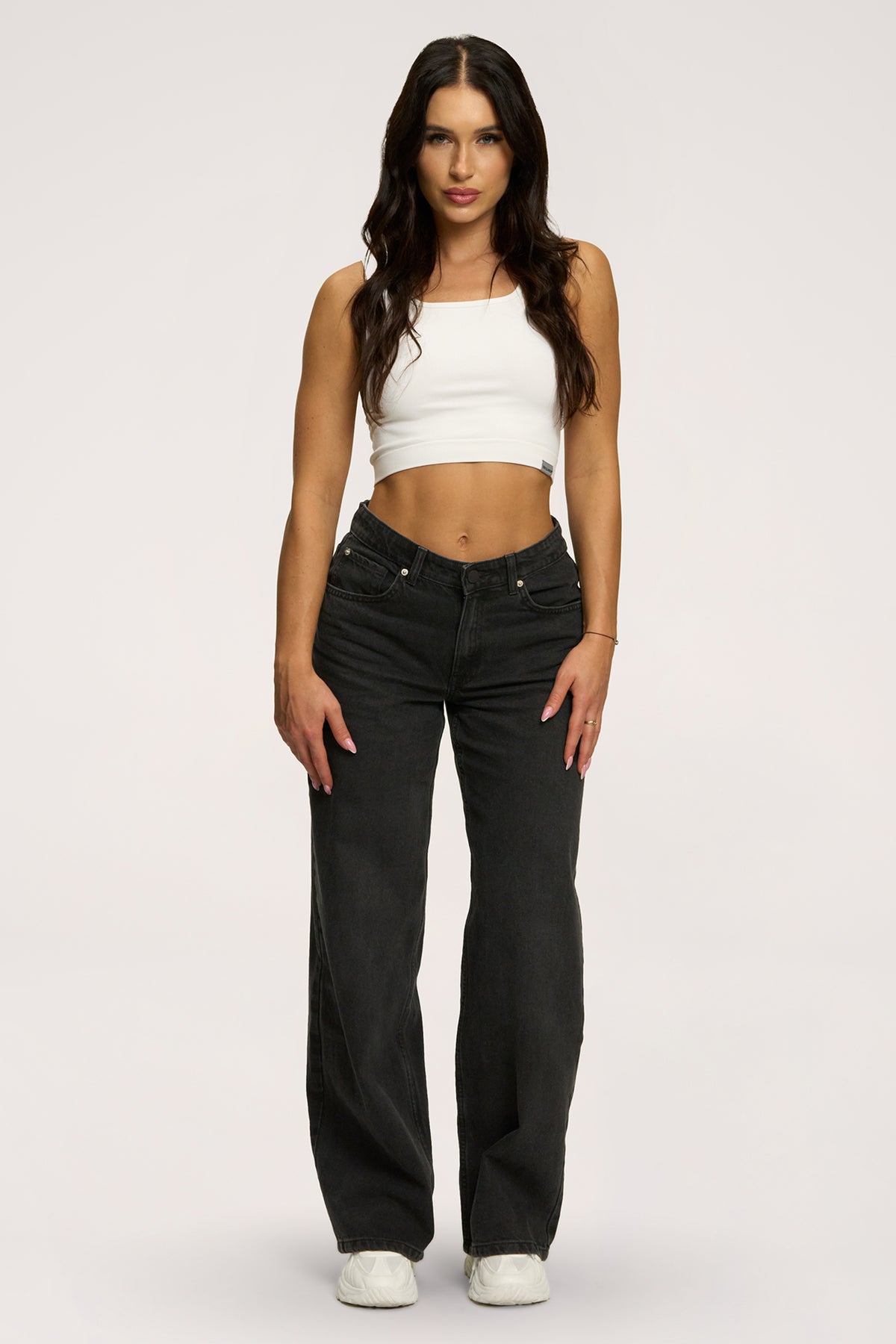 Jeansy boyfriend black