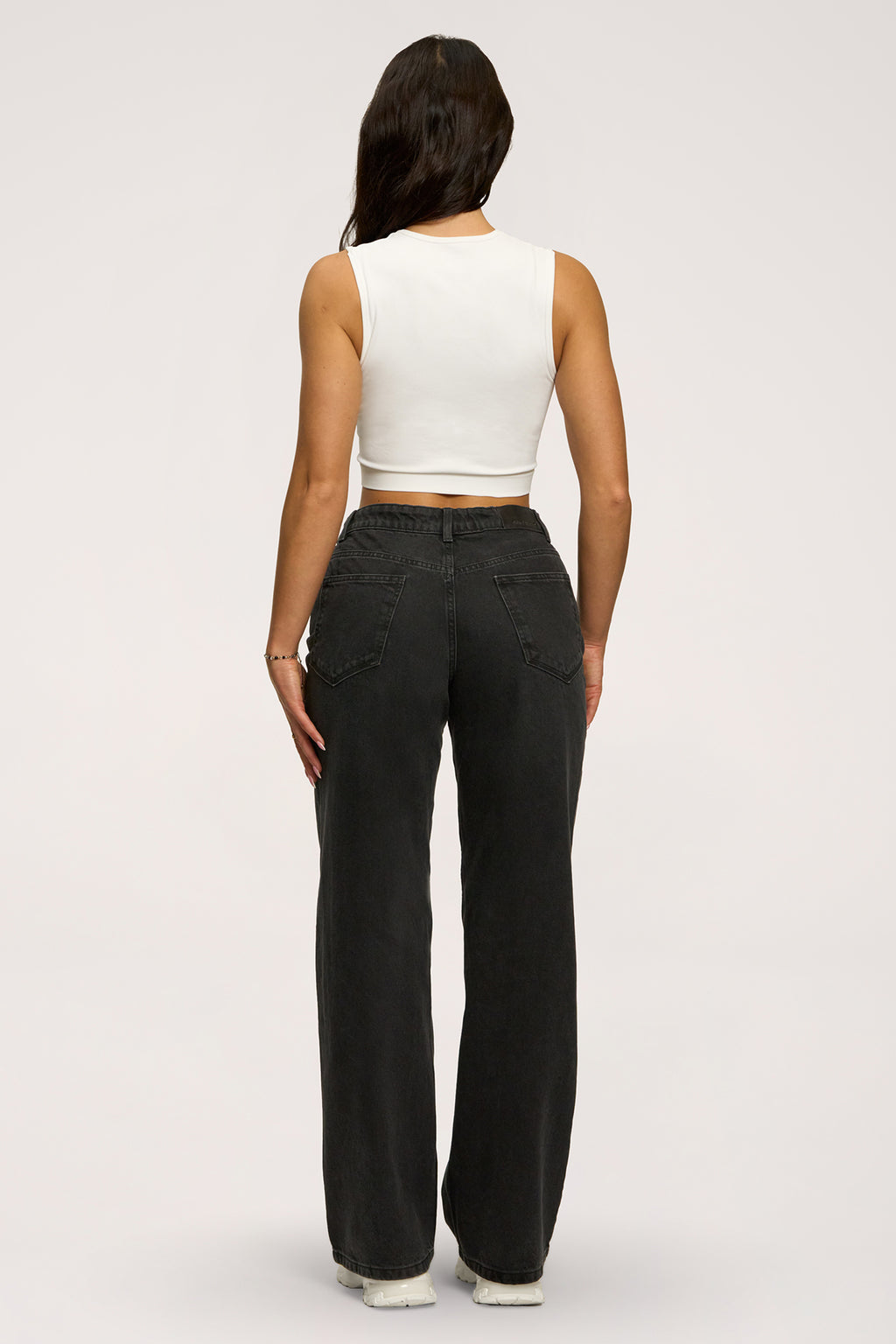 Jeansy boyfriend black