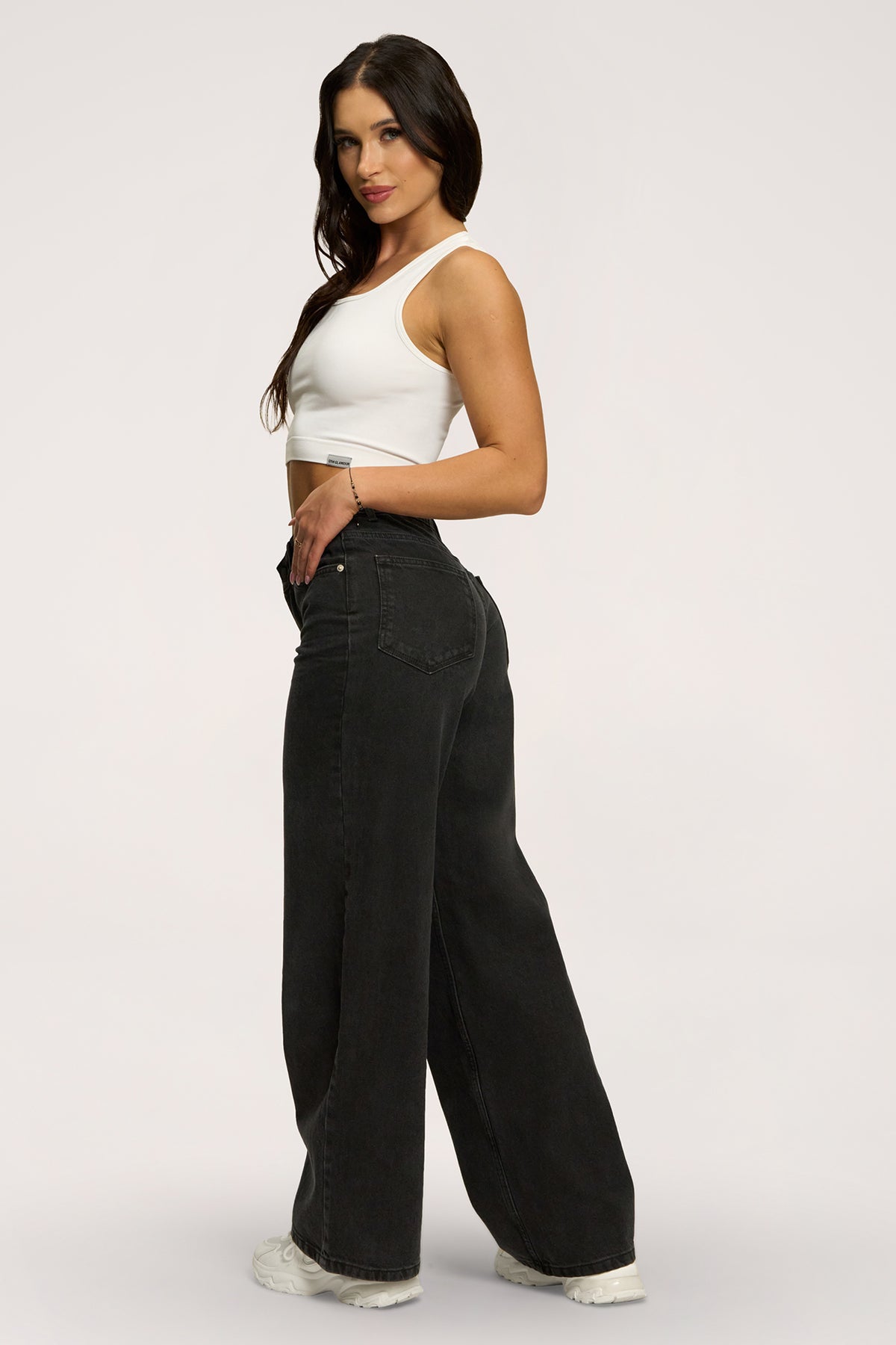 Jeansy boyfriend black