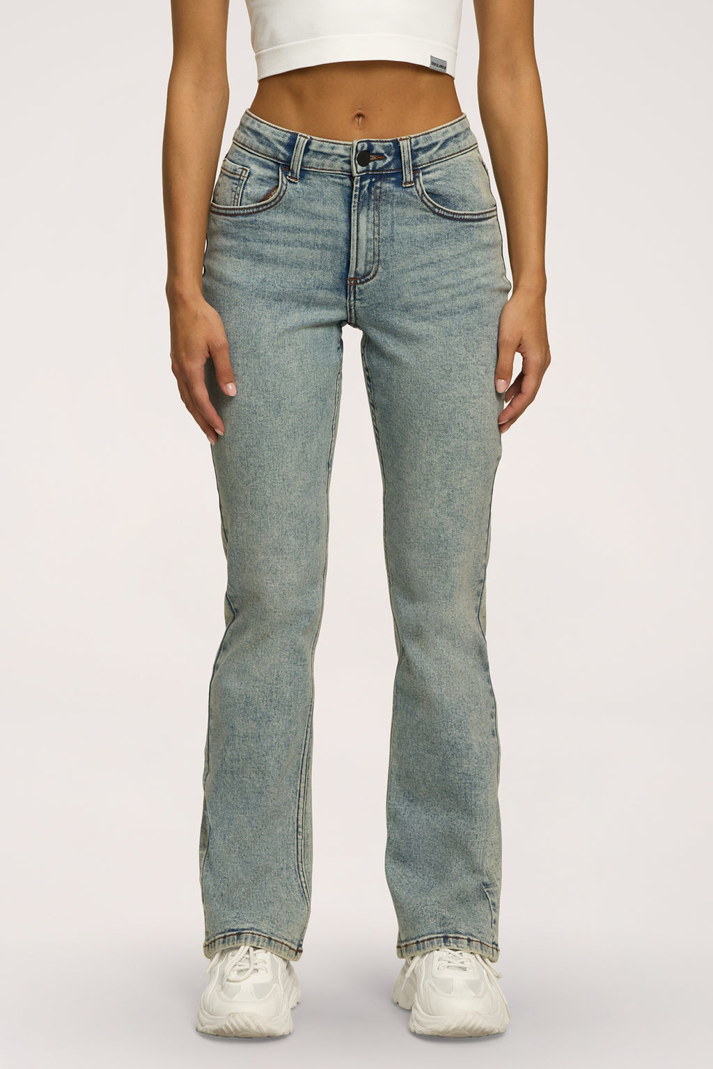 Jeansy classic light blue