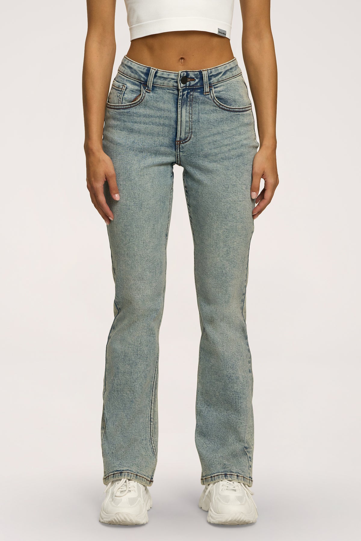 Jeansy classic light blue