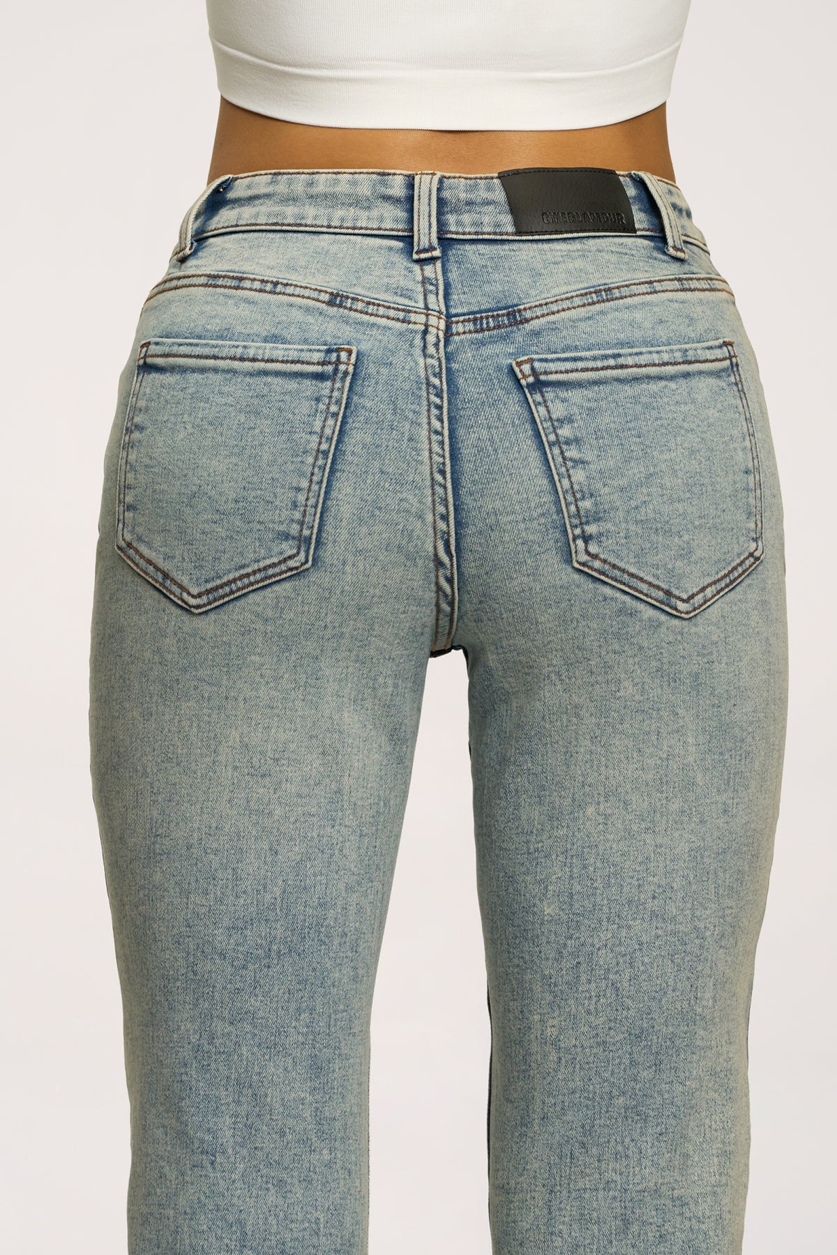 Jeansy classic light blue