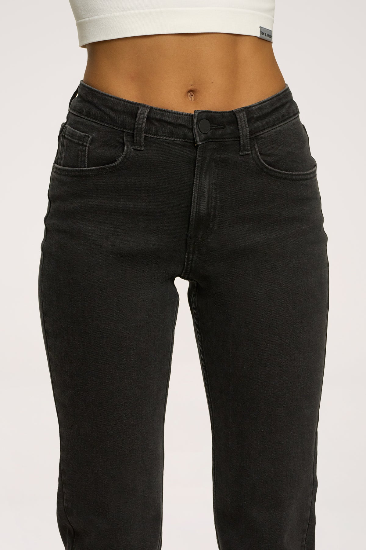 Jeansy classic black