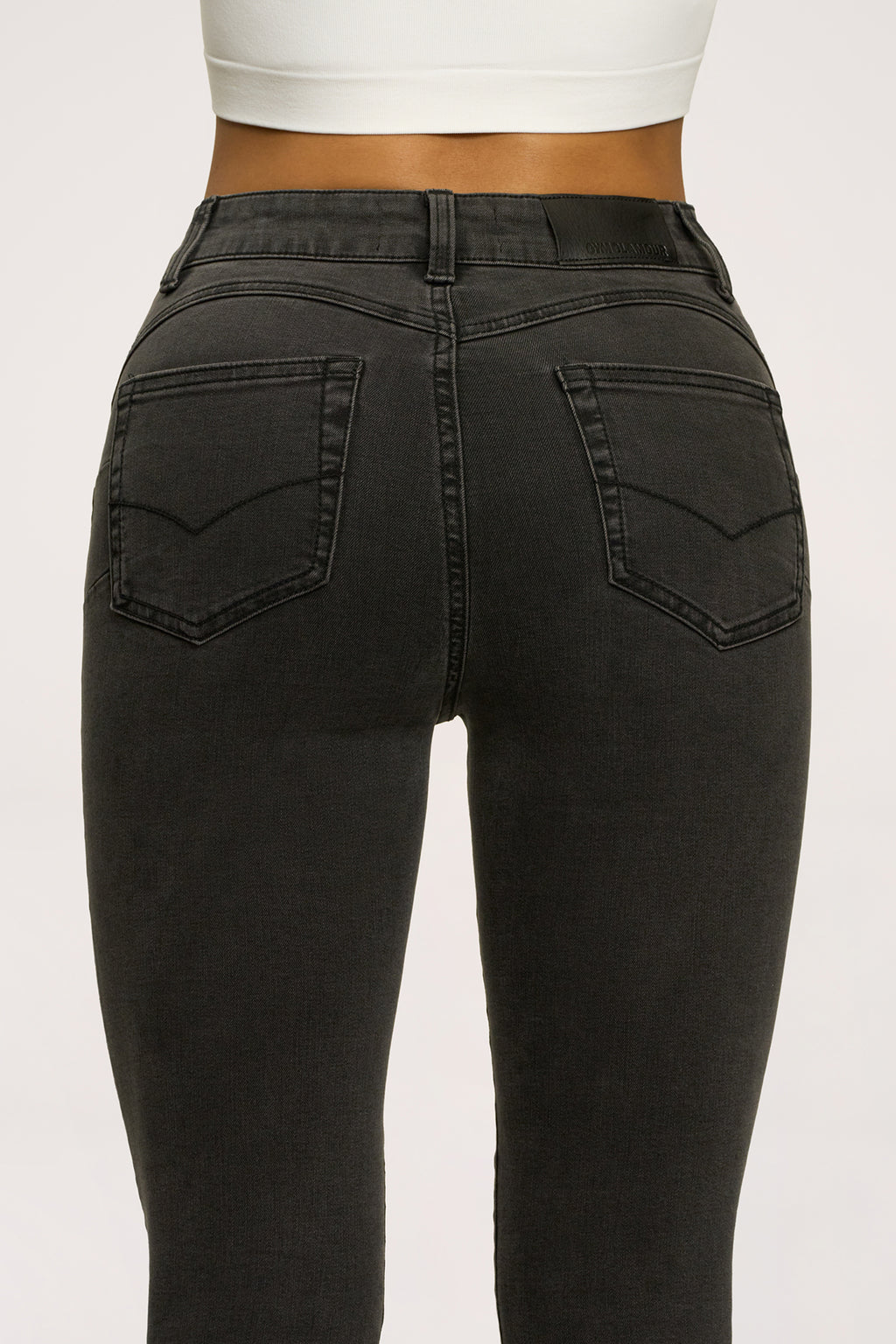 Jeansy skinny perfect slim black