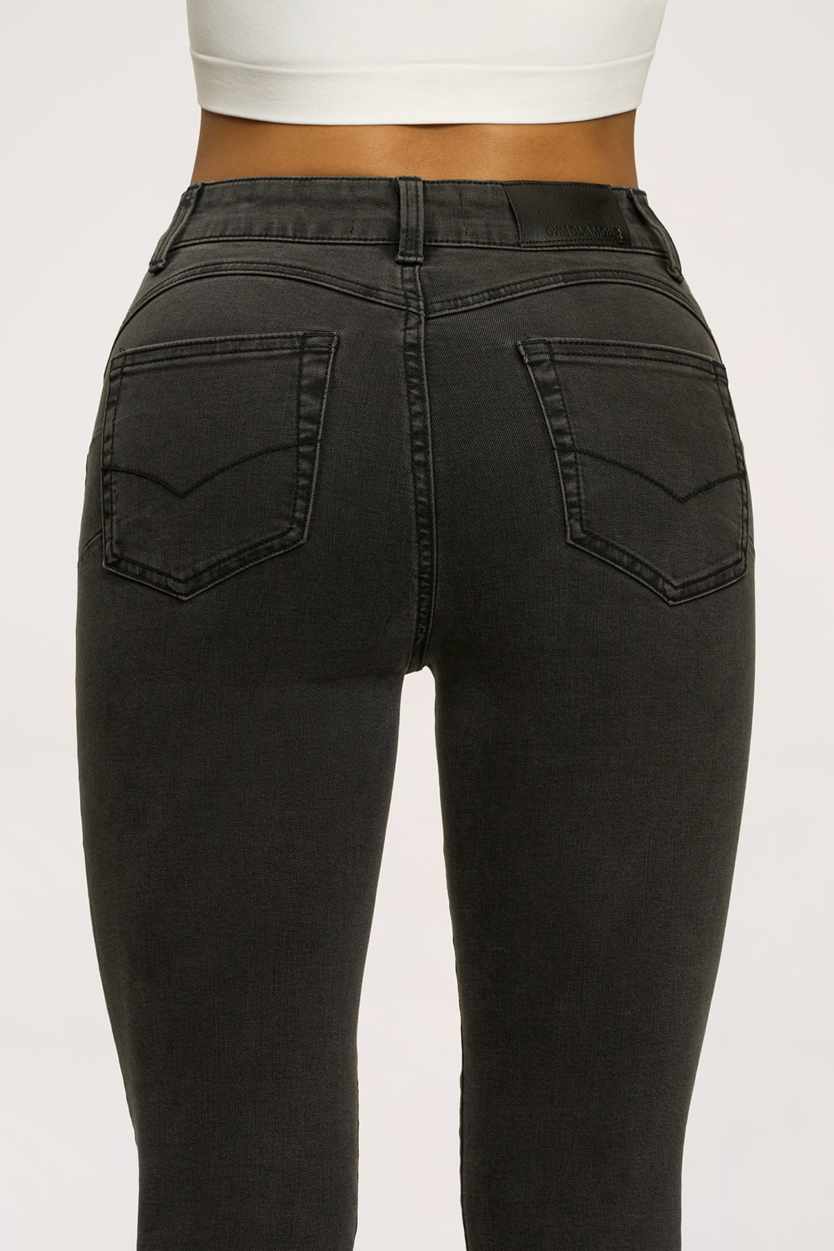 Jeansy skinny perfect slim black