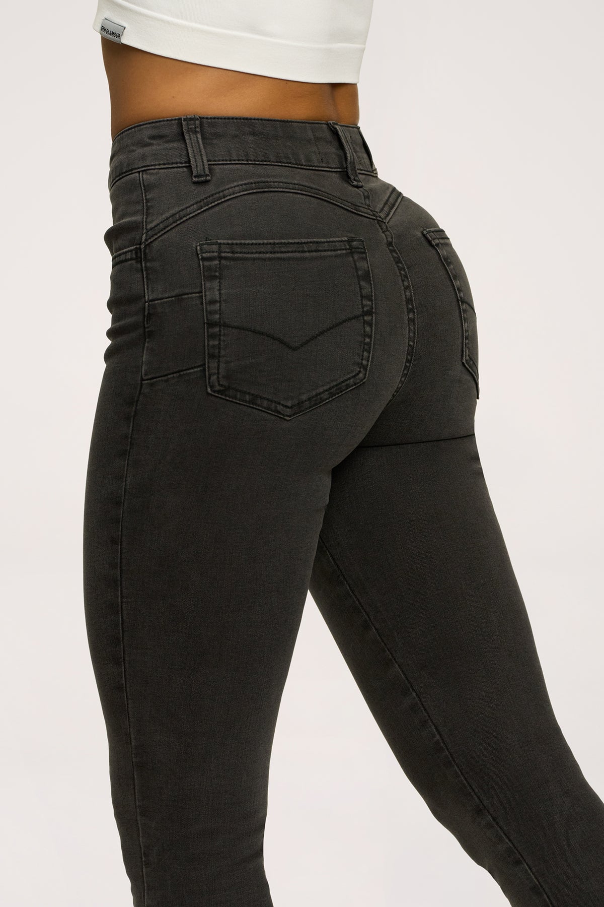 Jeansy skinny perfect slim black