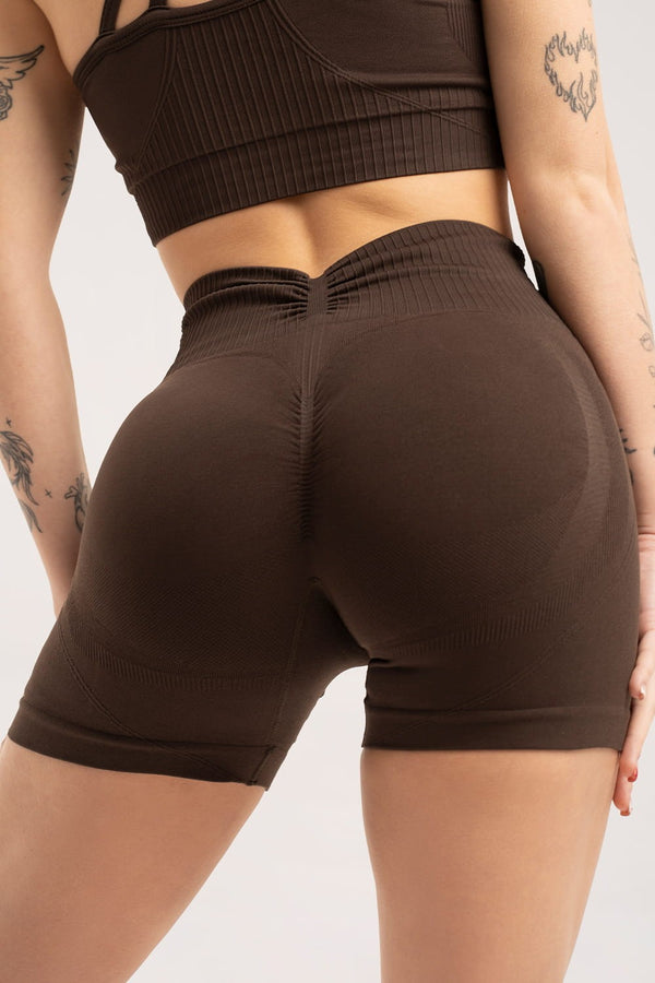 Spodenki deep push up 2.0 dark chocolate