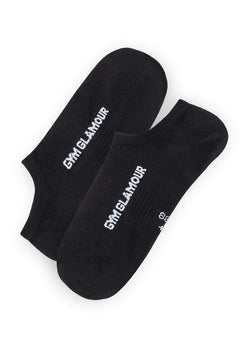Skarpetki stopki sportowe czarne 2-pak