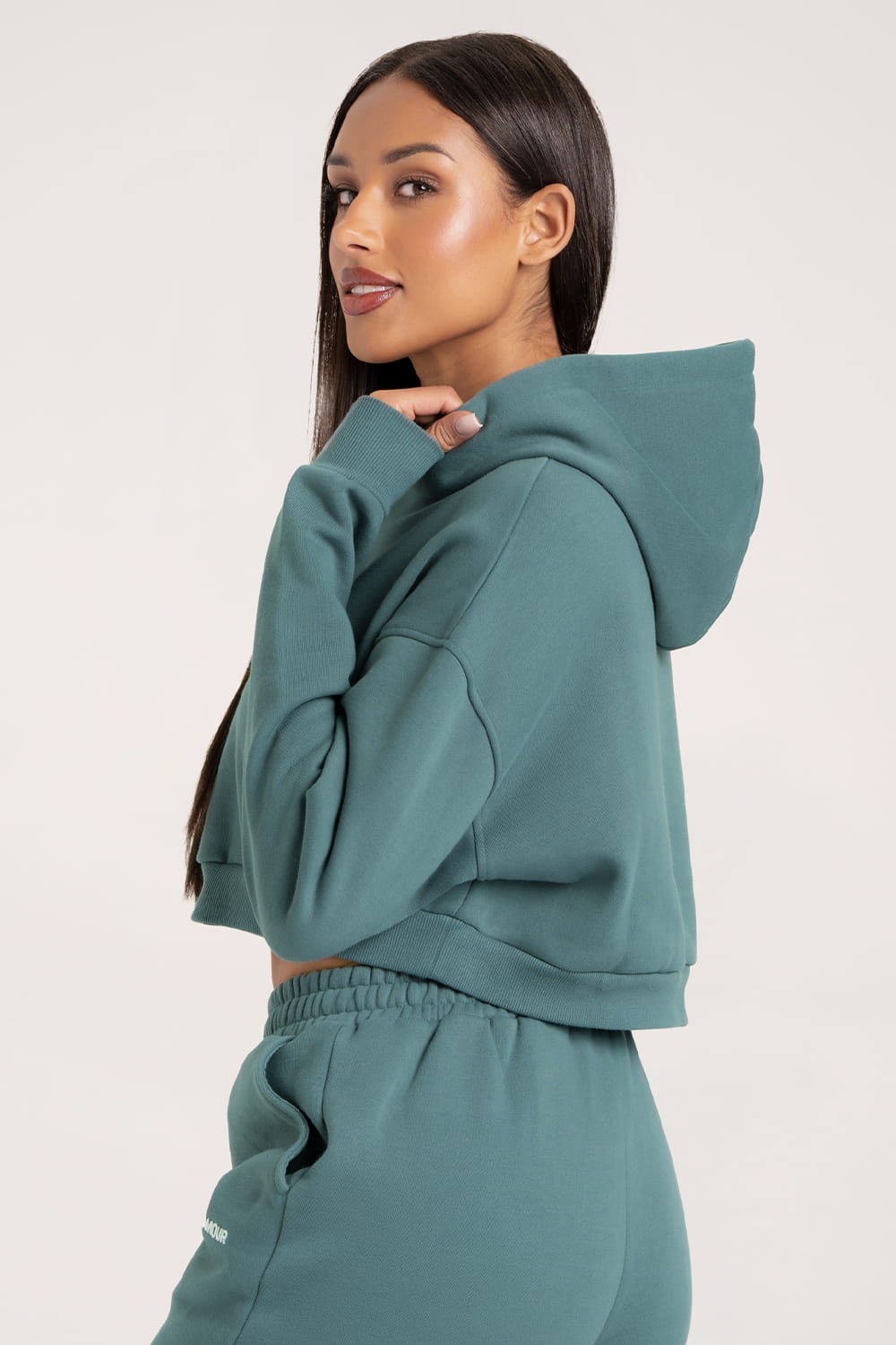Bluza Crop Ocean Glow