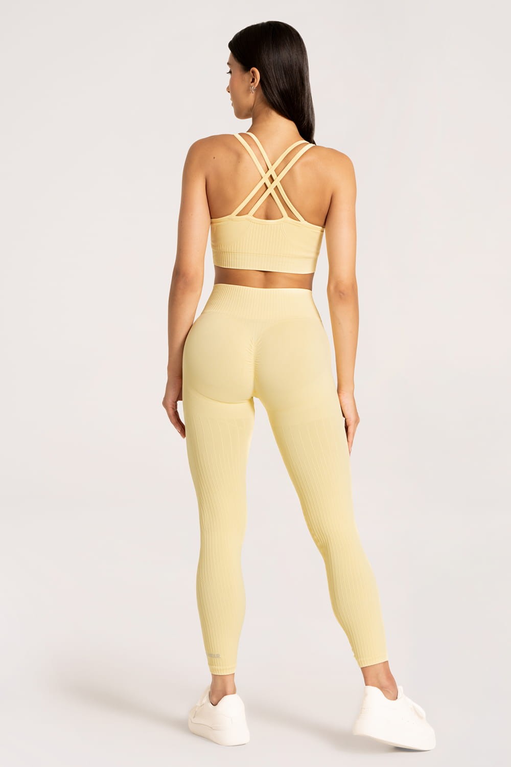 Leginsy push up 2.0 butter yellow