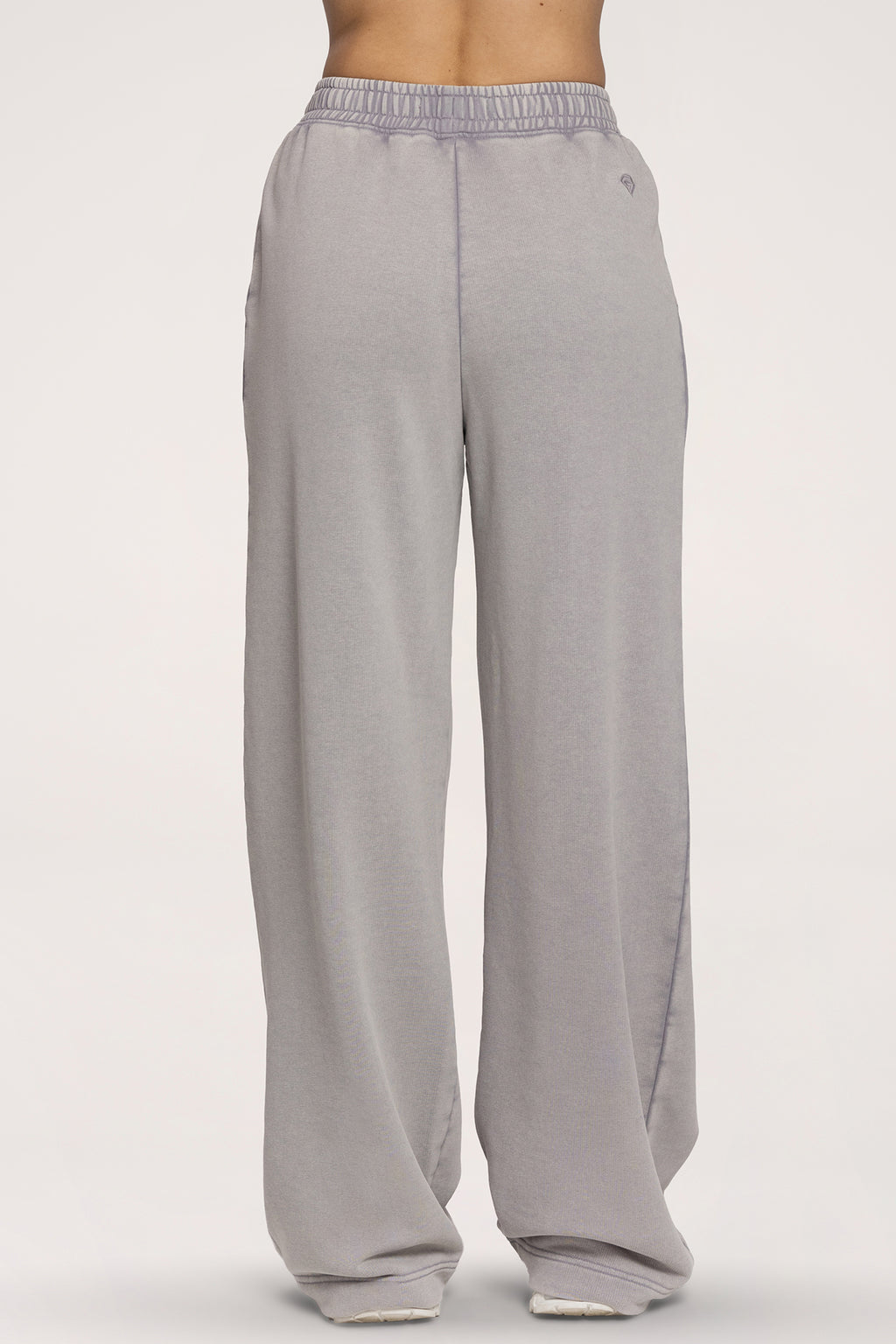 Spodnie dresowe z prostą nogawką Easy light grey