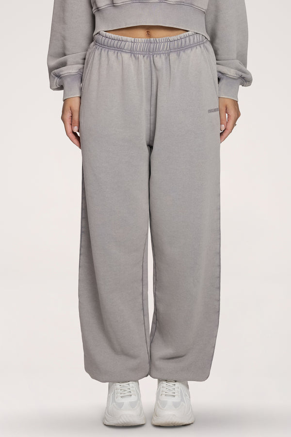 Spodnie dresowe ze ściągaczem Easy light grey