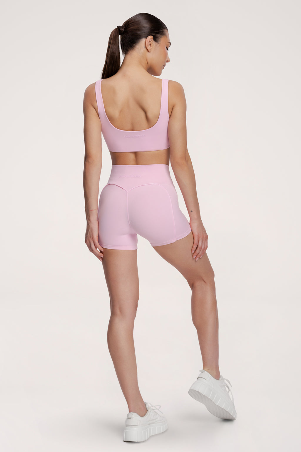 Biustonosz pilates era pink