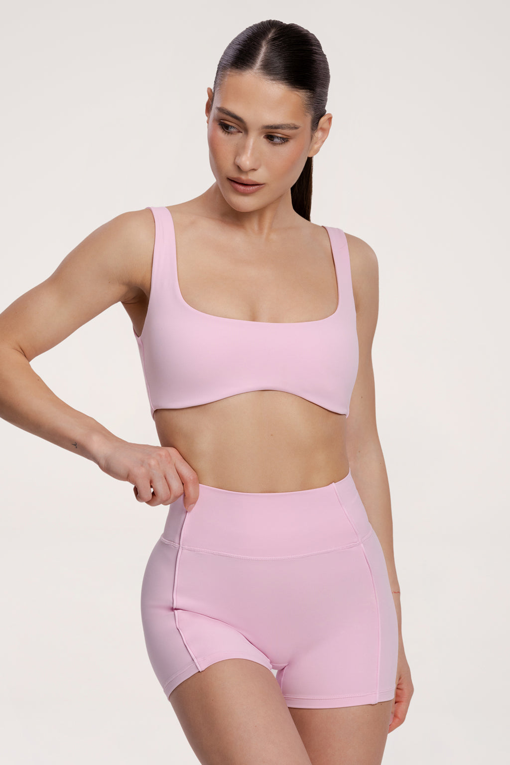 Biustonosz pilates era pink