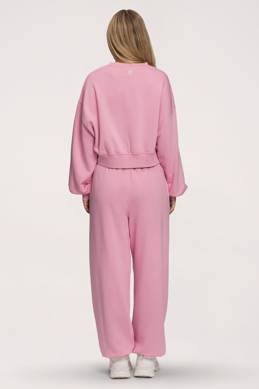 Spodnie dresowe ze ściągaczem Easy light pink