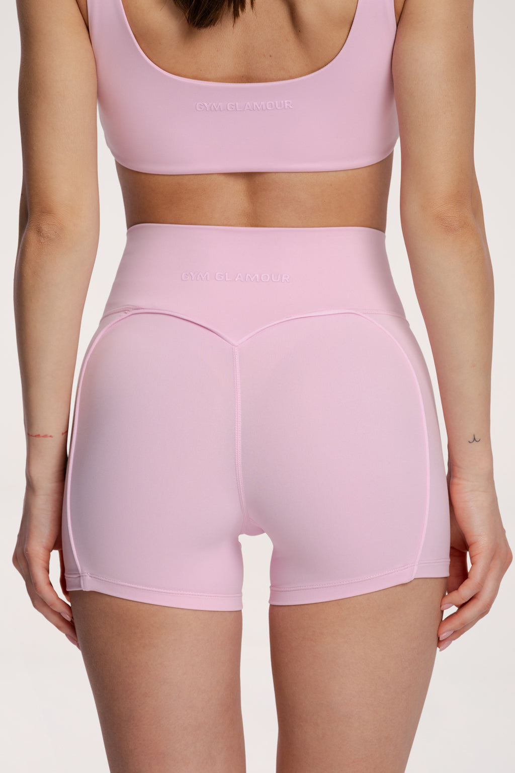 Spodenki pilates era pink