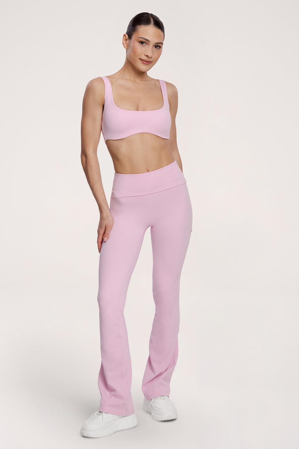 Dzwony pilates era pink