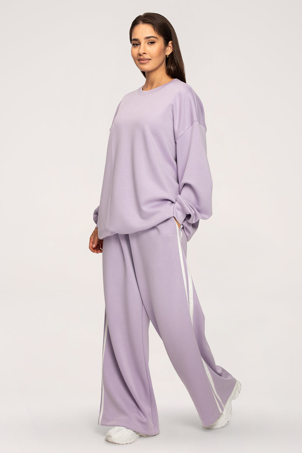 Bluza oversize UN1FORM lilac