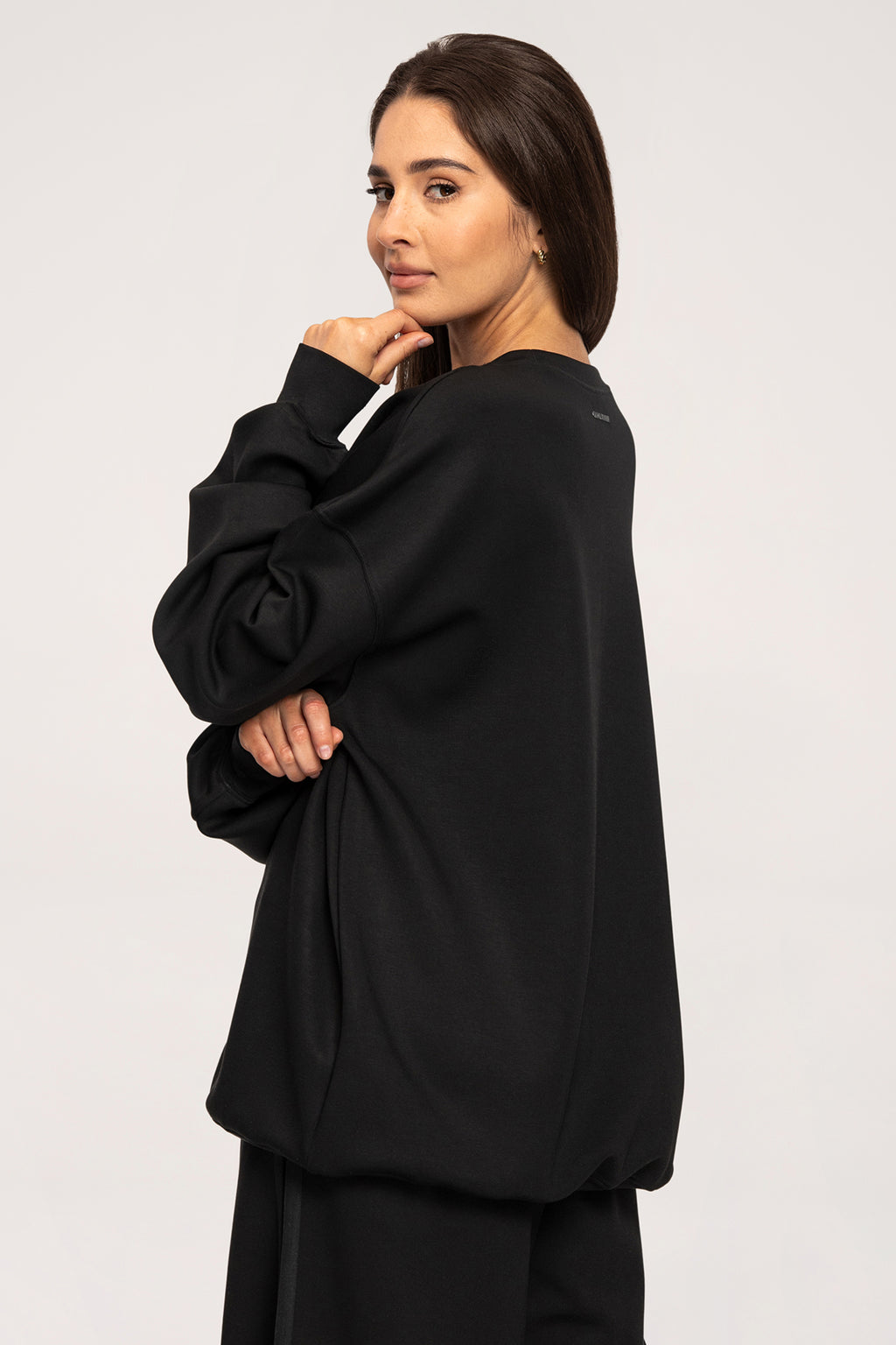 Bluza oversize UN1FORM black