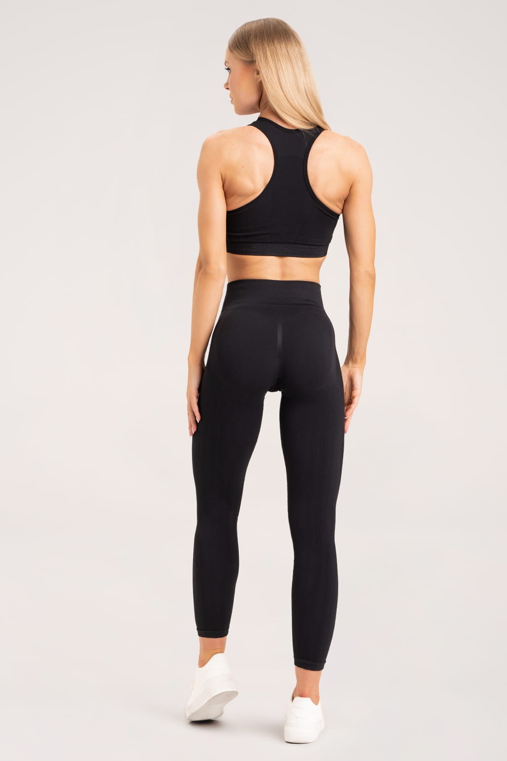 Leginsy push up deep black