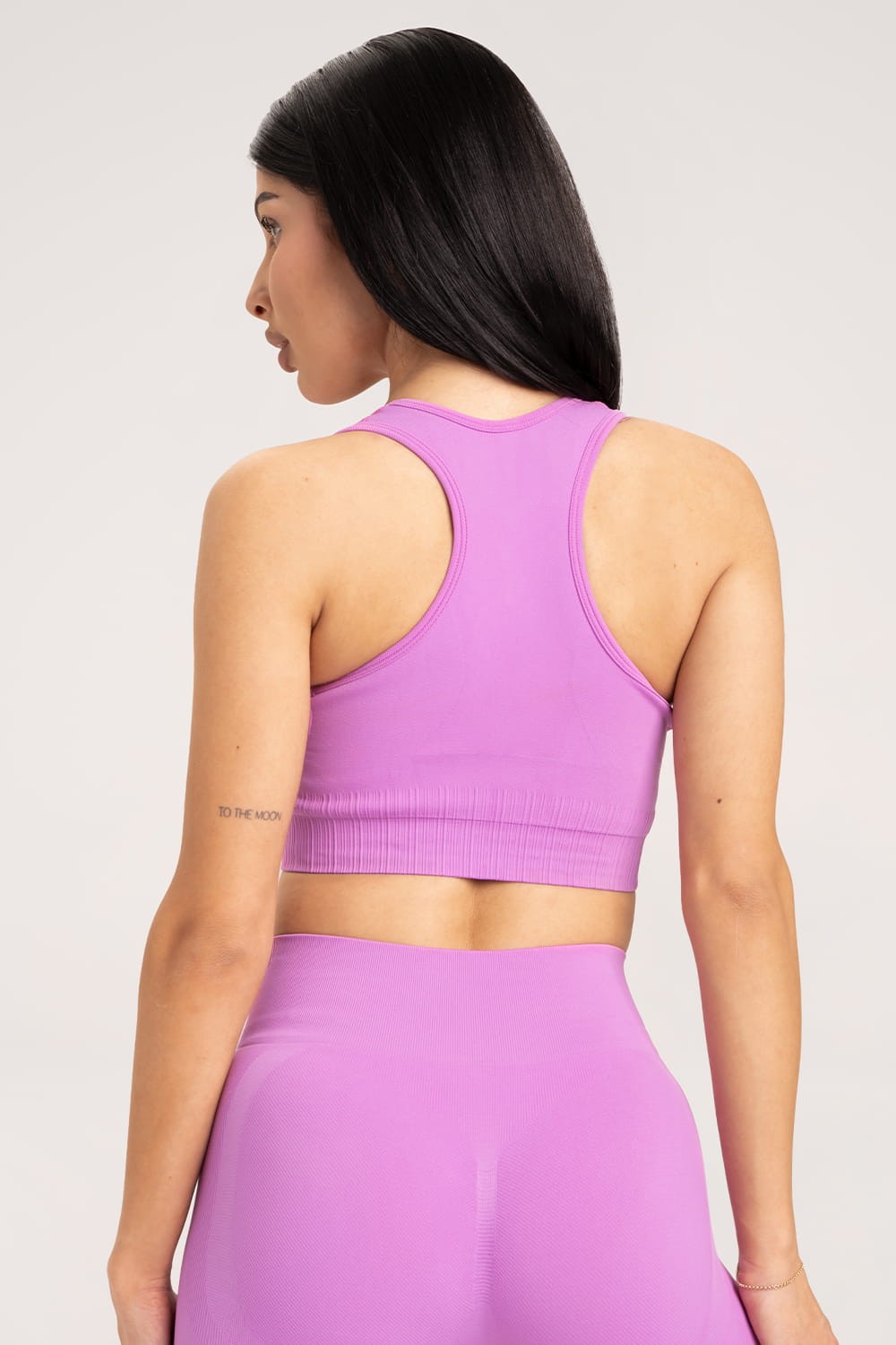 Biustonosz push up pink