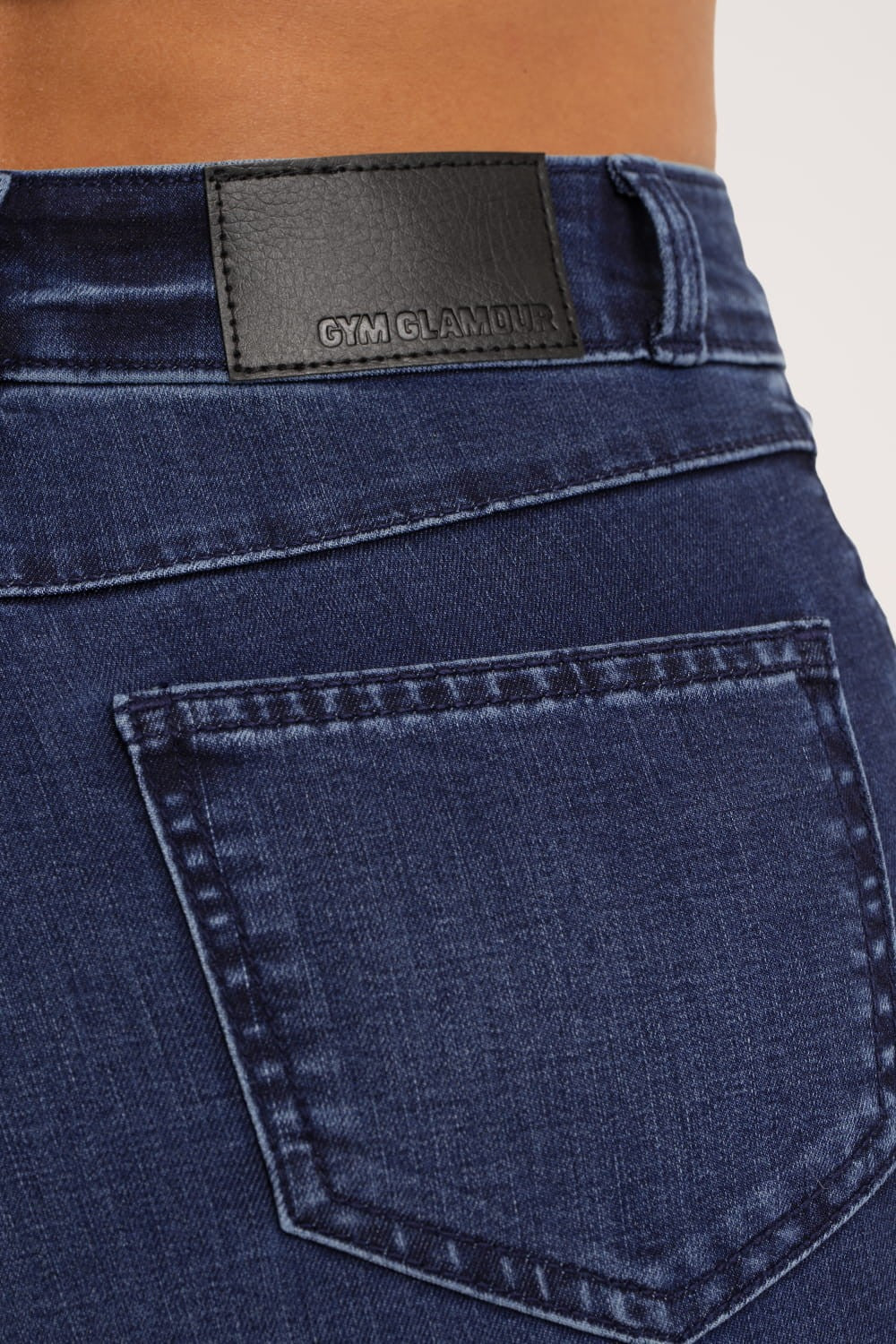 Jeansy skinny navy blue