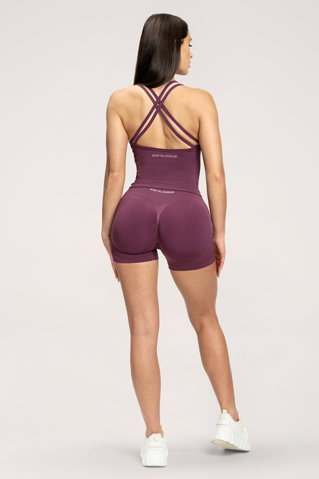 Spodenki fake BBL maroon